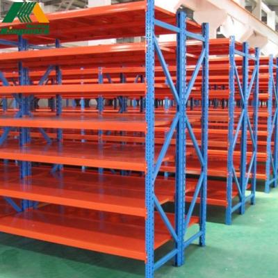 China Industrial Galvanized Corrosion Protection Racking System Medium Duty Shelving Rack for sale