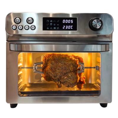 China Healthy Household 24L Liter 1700W Factory Price Digital Air Fryer The Power 360 Manual Digital Air Fryer Oven for sale