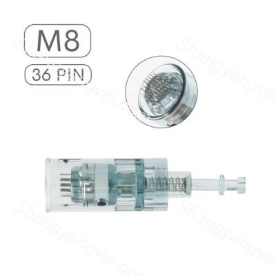 China Anti-blister Microneedling 24 36 Dr. pen cartridges m8 pins for sale