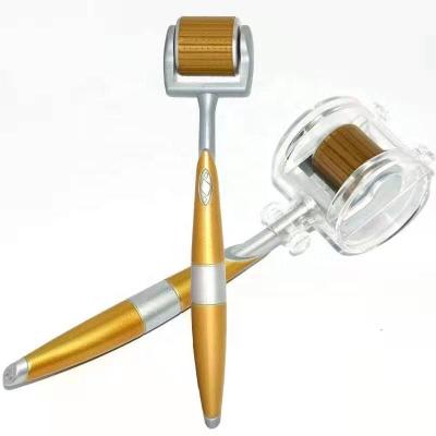 China Skin Rejuvenation Titanium Rose Gold 192 microneedle 0.5mm zgts roller for sale