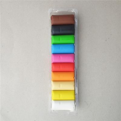 China Wholesale Flour 10 Color Plasticine 200g Super Soft Bar for sale