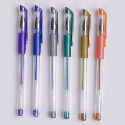 China Wholesale high quality full color cheap custom custom logo 0.6mm gel pen for sale