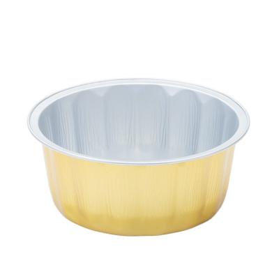 China Aluminum Baking Cups Baking Aluminum Foil Food Containers for sale