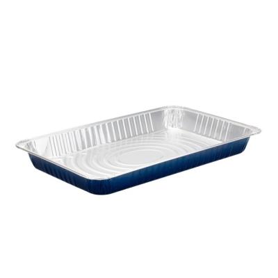 China bakery shop aluminum tray for disposable food foil containers mold for sale