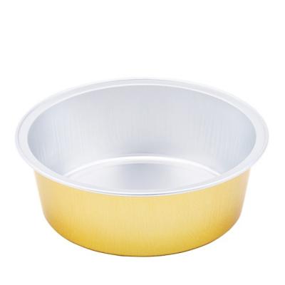 China 150ML 5oz Package Affordable Homemade Baking Tray Food Pan Aluminum Foil Containers for sale