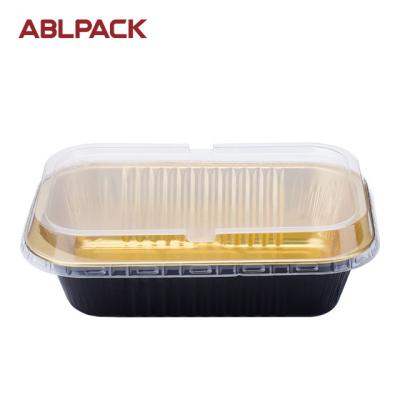 China Sourcing Disposable 620ML Eco-Friendly Food Grade Cake Food Pan Barking Tray Package Aluminum Foil Container for sale