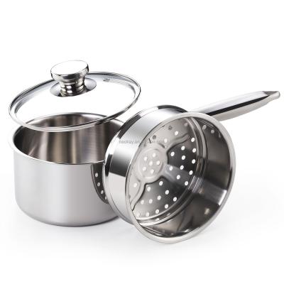 China Sustainable Cheap Cookware Set Best Cookware Stainless Steel Cookware Sets for sale