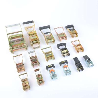 China Securing Cargo wholesale 25-100mm ratchet buckle zinc plated stainless steel strap buckle for sale