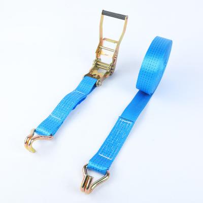 China Goods Transportation Customized ratchet straps 50mm 5000kg heavy duty spanngurt endless ratchet straps for sale