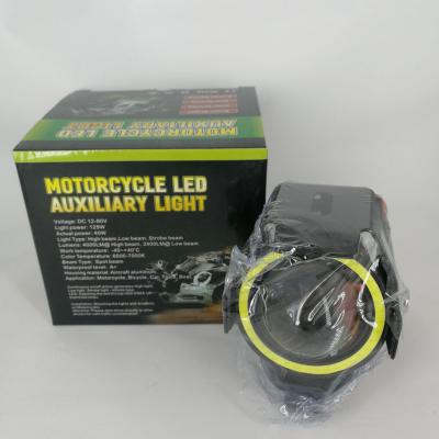 China 2019 Aluminum alloy KARUN 6000 KR-U7D lumens exploradoras motorcycle con angel ojo for sale