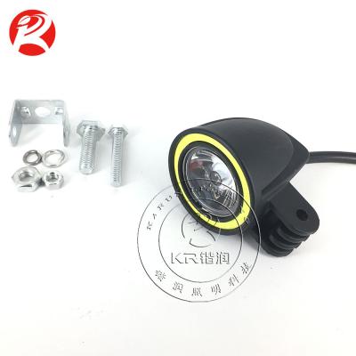 China Motorcycle KARUN 10W led fog light 12v with white angel eye ring KRW-1016S for sale