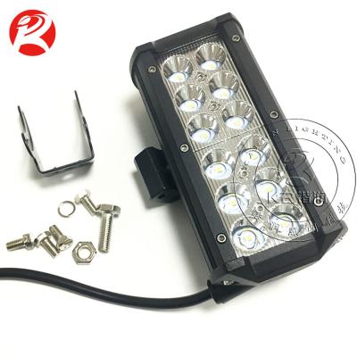 China Die Cast Aluminum Housing Lux Led Self Propelled 36W LED Work Light Led 24v With Flood Beam, 6000K White Spot Beam Headlight for sale