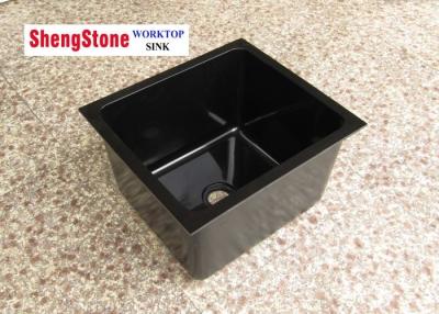 China Anticorrosive Black Epoxy Resin Sink For Hospital Laboratory CE SGS Standard for sale