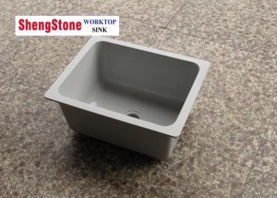 China Resist Chemical Reagents Epoxy Resin Sink For High School Lab , Size Custom for sale