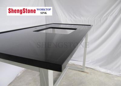 China Black Marine Edge Countertop Matte Surface For Chemical Laboratory for sale