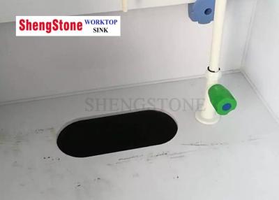 China White Phenolic Resin Worktop Marine Edge For Research Facilities for sale