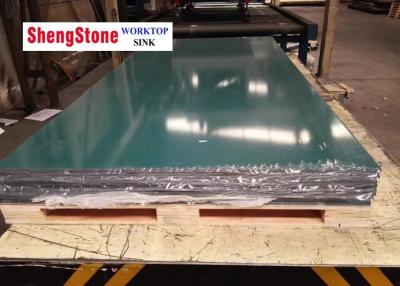 China Custom Phenolic Resin Sheet Green Color For School / Hospital Lab Worktop for sale