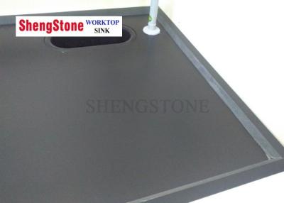 China Durable Lab Fume Hood Accessories , White Plenolic / Epoxy Resin Worktop for sale