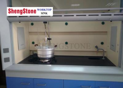 China Professional Fume Hood Parts , Chemistry Lab Phenolic Resin Countertop for sale