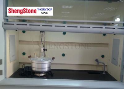 China CE SGS Fume Hood Parts Phenolic Resin Laboratory Countertops Matte Surface for sale