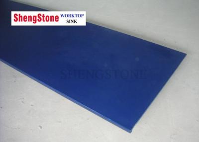 China Customized Phenolic Resin Table Top , Science Lab Table Tops Sapphire Blue Color for sale