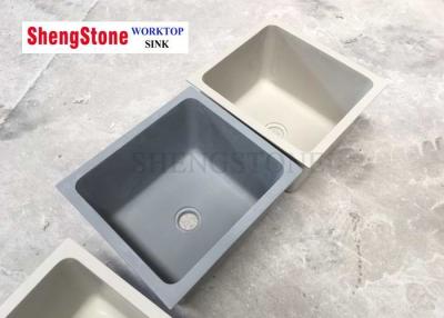 China School Science Classrooms Epoxy Resin Lab Sinks / Chemical Resistant Sinks for sale