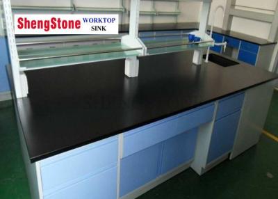 China Chemistry Lab Phenolic Resin Worktop Acid Resistance 3050*1525 Mm Slab Size for sale