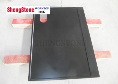 China Black High Temp Fume Hood Parts Chemical Resistant Epoxy Worksurfaces for sale