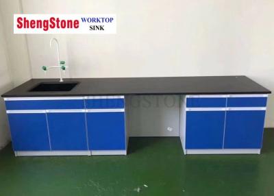 China Enterprise Research Epoxy Resin Laboratory Countertops Black Epoxy Resin Bench Worktop for sale