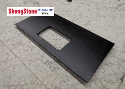 China Biology Lab Furniture Black Epoxy Resin Worktop Countertops For Harsh Laboratory for sale