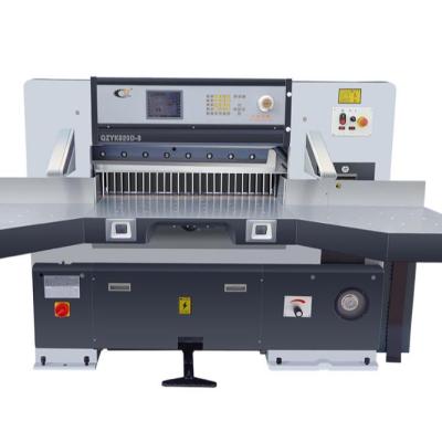 China Factory Paper Cutter Angle Round Corner Cutting Machine (QZYK920DH-10) for sale