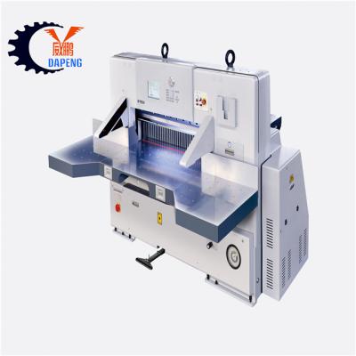 China Factory QZYK1150DH-10 Weipeng automatic double hydraulic a4 paper cutter slitting machine for sale