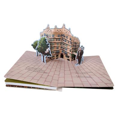 China 3d book printing a5 hardcover book English automatic cartoon story book for kid printing for sale