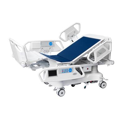 China The column structure design is to provide the best safety and easy luxury hospital intensive care bed medical electric adjustable multifunctional column patient ICU bed for sale