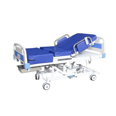 China New Model High Quality Hospital LDR Retractable Electric Obstetric Bed Medical Gynecological Birthing Bed Leg Section Maternity Chair for sale