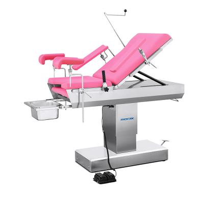 China New Medical Electric Gynecologist Back Delivery Labor Chair Gynecology Examination Operation Table Hospital for sale