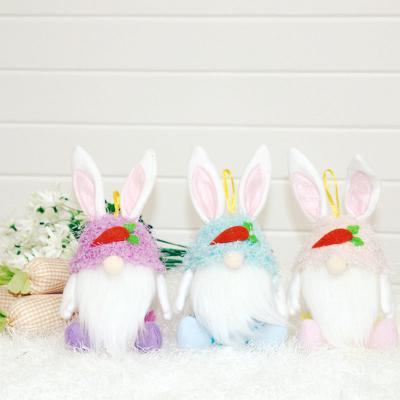 China Great performance; creative custom cute faceless bunny doll candy jar for easter party decoration for sale