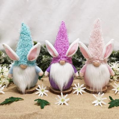 China Great performance; creative plush faceless dwarf easter bunny available for order for other party decoration for sale