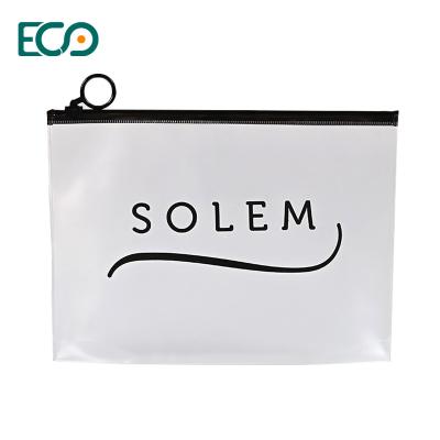 China Black Ziplock PVC PE Transparent Mesh Storage Bag For  Clothing Package for sale