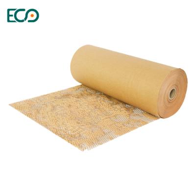 Китай Recyclable Honeycomb Paper Roll Brown 50cm*250m  Accept Custom Size продается