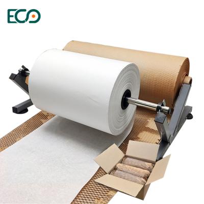 China Automatic Expands Dispenser Honeycomb Paper Wrapping Packing Machine Te koop