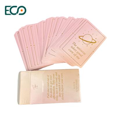 China Luxury Plastic Playing Game Card Waterproof PVC Material Kid Study Card Te koop