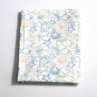 China Cartoon Pattern Printing Plain Soft Tissue Paper Packaging For Clothing Shoes Box Te koop