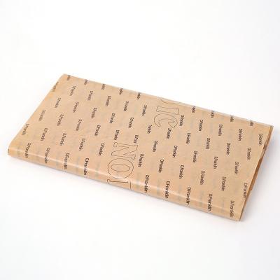 China Eco Friendly Wrapping Tissue Paper Brown Special Gift Paper Packaging Wrapping Sheet for sale