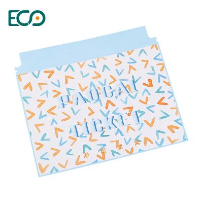 China Custom Logo Rigid Protective Cardboard Envelopes  A4 A5 Photo Documents Shipping Paper Mailing Bag for sale