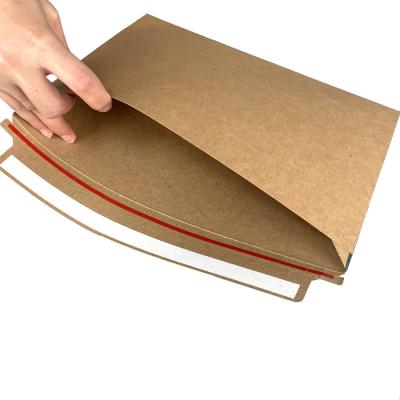 中国 Printed Unique Protective Cardboard Envelopes Corrugated For Shipping File Packaging 販売のため