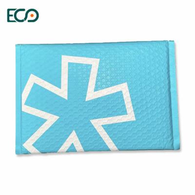 Chine Compostableb Mailer Matte Baby Blue Envelopes Custom Polymailers Printed Bubble Mailers with Logo à vendre