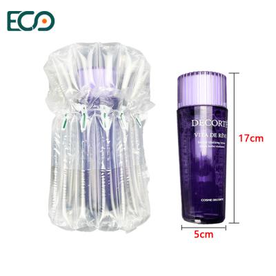 China Eco Bubble Cushion Wrap Protective Packaging Materials Inflatable Air Bubblen Bag Air Column Bag for Cosmetics Te koop