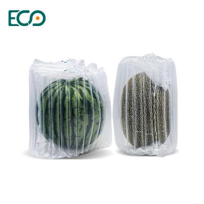 China Protective Air Bubble Film Inflatable Air Packaging Wrap Bags for Watermelon Fruit Reduce Transportation Loss for sale