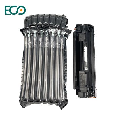 China Eco Friendly Protective Packaging Materials Air Inflatable Bubble Bag Black Air Column Bag for Tonner Cartridge Packaging for sale